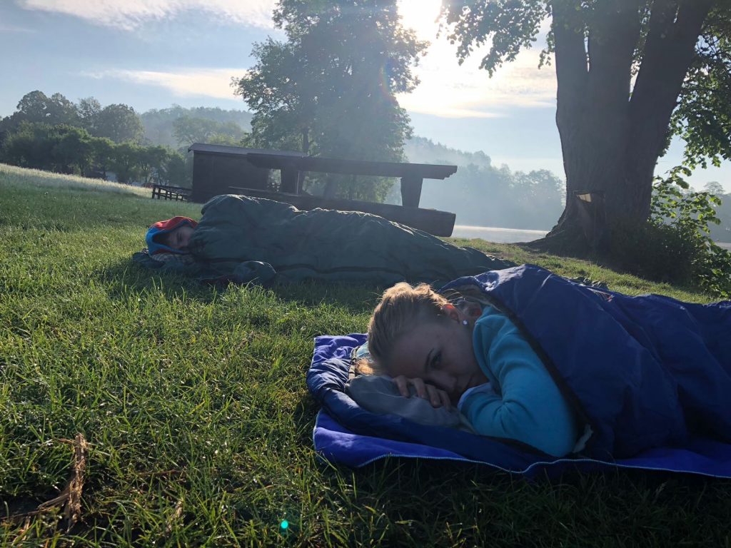 Sleeping